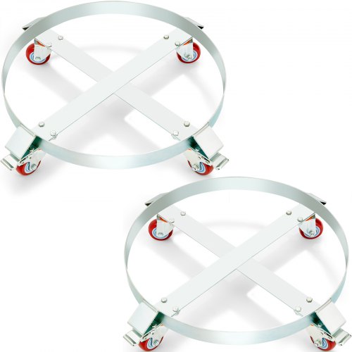 VEVOR Porte-Fût 250 L Chariot à Baril Capacité de Charge 907 kg Plateau Roulant avec 8 roulettes Pivotantes Cadre Acier Socle Rouleur Outil pour Manutention Fûts Tambours Bidons Huile Entrepôt Usine VEVOR Porte-Fût 250 L Chariot à Baril Capacité de Charge 907 kg Plateau Roulant avec 8 roulettes Pivotantes Cadre Acier Socle Rouleur Outil pour Manutention Fûts Tambours Bidons Huile Entrepôt Usine