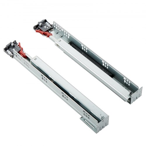 SIGOEI 1 paire de glissières de tiroir à montage inférieur de 38,1 cm à fermeture douce, extension complète, rail dissimulé, capacité de charge de SIGOEI 1 paire de glissières de tiroir à montage inférieur de 38,1 cm à fermeture douce, extension complète, rail dissimulé, capacité de charge de