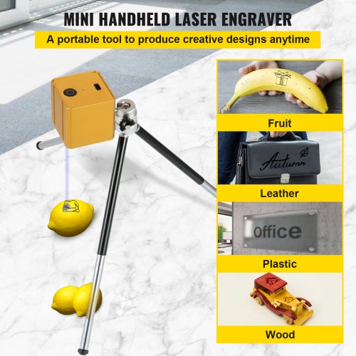 Graveur Laser Portable VEVOR CLX PRO - Machine De Gravure Compacte Pour DIY Et Professionnels