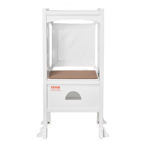 Tour D'apprentissage Montessori En Bambou Pliable - Hauteur Réglable, Stable | Pour Enfant 18 Mois à 3 Ans