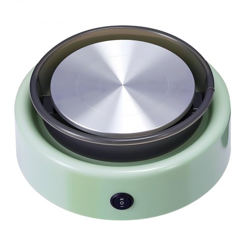 VEVOR Mini Tour De Potier Électrique, Roue De Poterie Avec Plateau Tournant De 158 Mm, Rotation Avant Et Arrière, Vitesse Réglable, Avec Outils De Façonnage, Pour Artisanat, Bricolage Domicile, Blanc