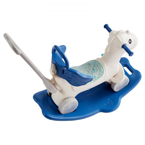 Toboggan Interieur VEVOR Cheval à Bascule 5 En 1 Pour Les Enfants De 1 à 3 Ans, Jouet à Toboggan