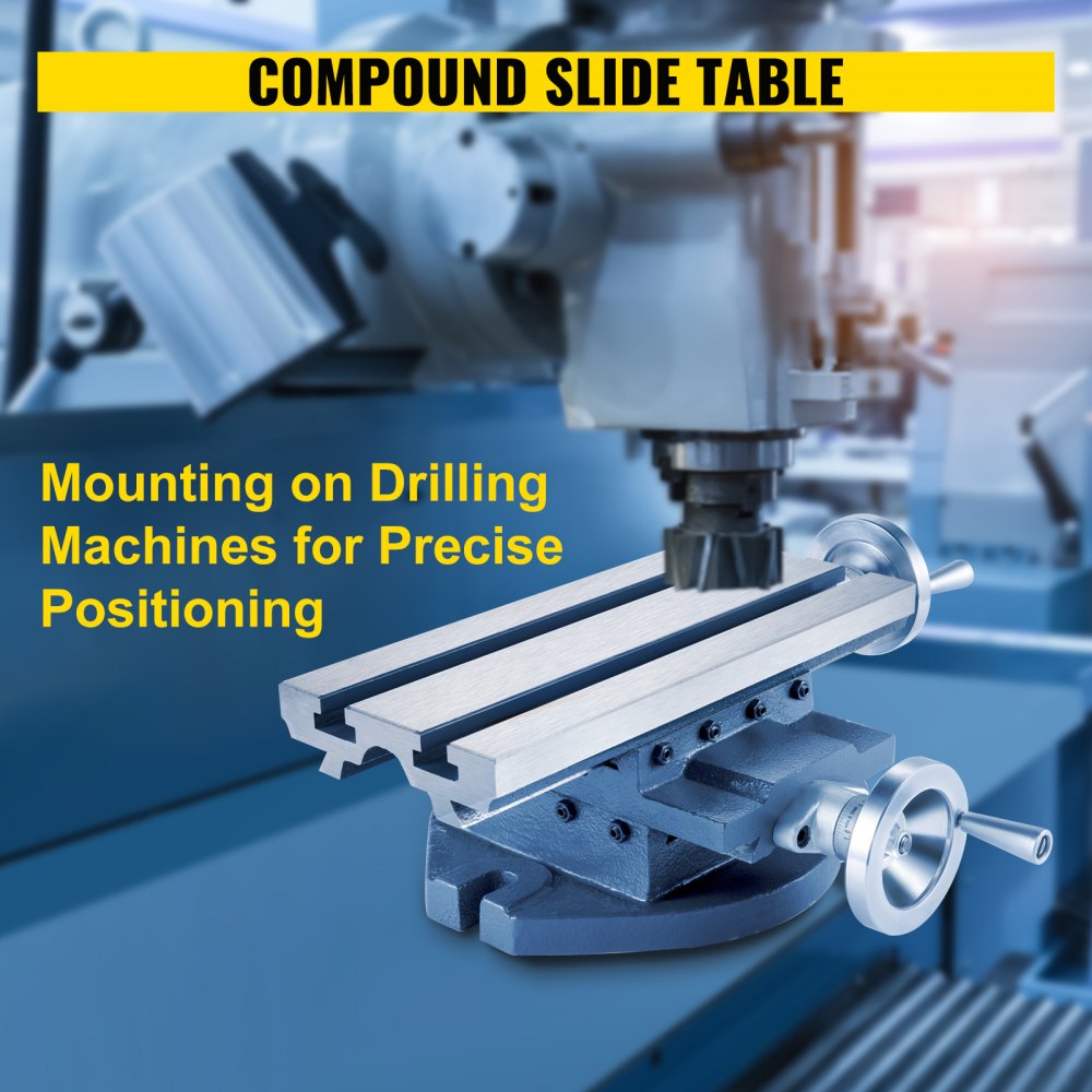 Étau de machine 2 axes 100mm Étau pour Table croisée Table de fraisage ou  bien Établi