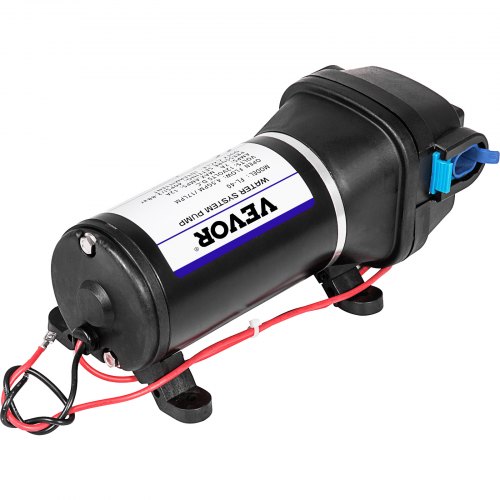 VEVOR 12V 40PSI Misting Pump FL-40 High Pressure Booster Sprayer Water Diaphragm Pump Self-Priming 17L/Min