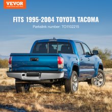 VEVOR Pare-Chocs Arrière Marchepied en Acier Chromé pour Toyota Tacoma 1995-2004