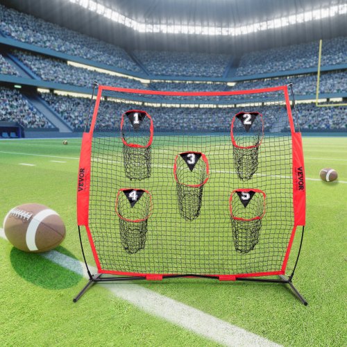 Filet De Foot D'Entraînement Kickback 3,6x1,8m - Cible & Rebond - Pour Extérieur