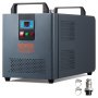 Vevor Refroidisseur D'eau Industriel Système De Refroidissement De Refroidisseur Laser Avec Compresseur Intégré Capacité Du Réservoir D'eau De 12 L, Débit Maximal De 7.2 L/min, Capacité De Refroidissement De 200 W Pour Machine De Gravure Laser CO2