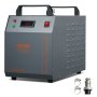 VEVOR Refroidisseur d'eau industriel, CW-3000(PRO), système de refroidissement de refroidisseur d'eau industriel à air 150 W capacité de réservoir 12 L, débit 18 L/min pour machine de gravure laser