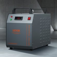 VEVOR Refroidisseur d'eau industriel, CW-3000(PRO), système de refroidissement de refroidisseur d'eau industriel à air 150 W capacité de réservoir 12 L, débit 18 L/min pour machine de gravure laser