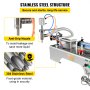 VEVOR Machine de Remplissage Liquide Pneumatique Automatique 10-300 ml Réglable