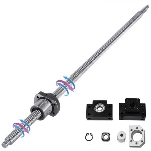Kit Vis à Bille SFU1605 600 Mm RM1605 Avec Écrou Métal Pour Machine CNC