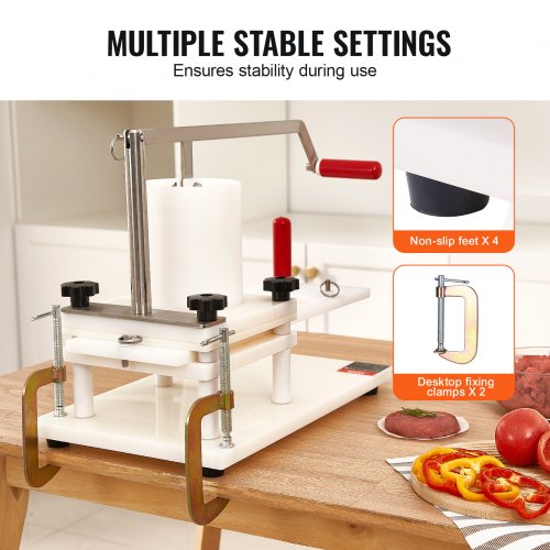 Presse à Hamburger En Acier Inoxydable 12 Cm - Pour Steaks Hachés Uniformes, Idéale BBQ Et Cuisine