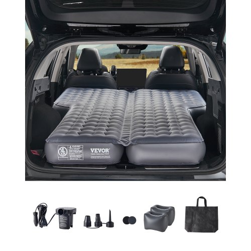 Matelas Gonflable Voiture VEVOR - 195x123,5cm, épaisseur 14,5cm - Avec Pompe, Sac - Pour SUV, MPV, Camping