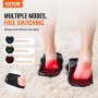 VEVOR Thérapie Lumière Rouge Pieds Chaussure Luminothérapie 660nm 850nm 120 LED