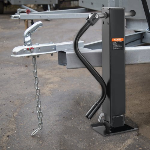 VEVOR Cric De Remorque 907 Kg - Cadre En A Réglable Pour Camping-car, Cheval, Utilitaire, Yacht