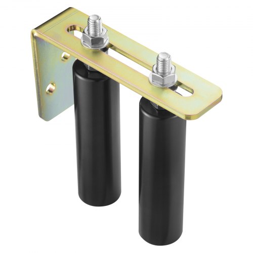 Kit De Roulement Pour Portail Coulissant VEVOR – Acier Galvanisé Et Inox, 14 Kg, Roues Réglables