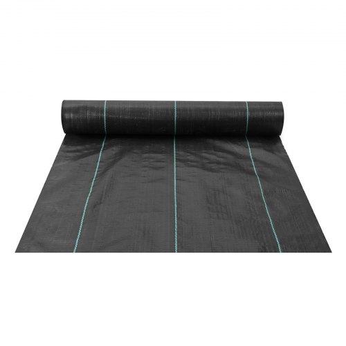 Toile De Paillage Anti-Mauvaises Herbes - Géotextile Non Tissé Perméable, Résistant à La Déchirure - Pour Jardin, Allées, Sous Gravier - Plusieurs Tailles Au Choix