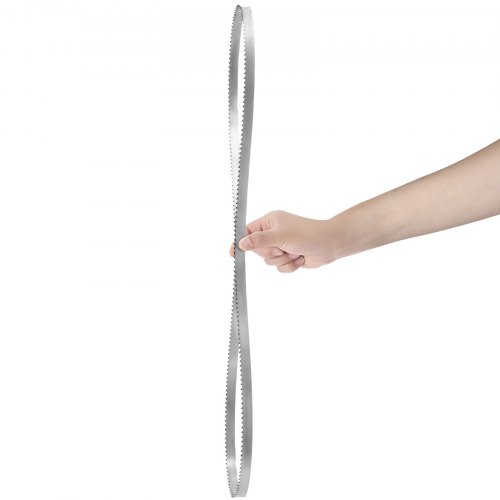 5 Lames De Scie à Ruban 1300x16x0,56 Mm - Acier Carbone C75 - Pour Couper Viande Congelée, Os, Poisson - Compatible BS-130