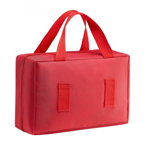 Trousse Médicale Rigide EVA Rouge – 26,5 X 12 X 6 Cm – Pour Voiture, Randonnée, Maison, Bureau