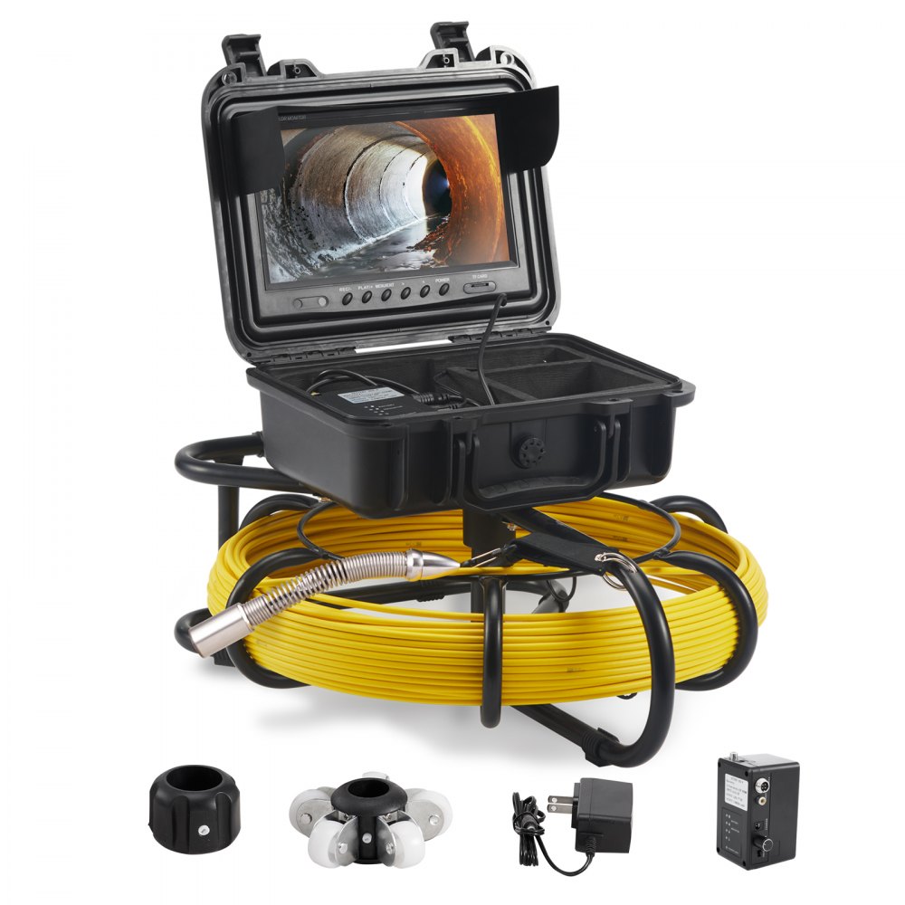Endoscope, mini caméra endoscopique hd 2m 7mm étanche ip67 6 led