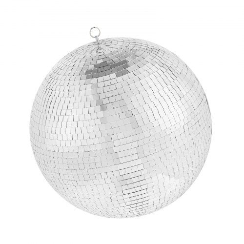 12 Boules Disco Miroir Argentées – 2 Cm, Avec Anneau Pour Suspension, Décoration Fête, Noël, Mariage