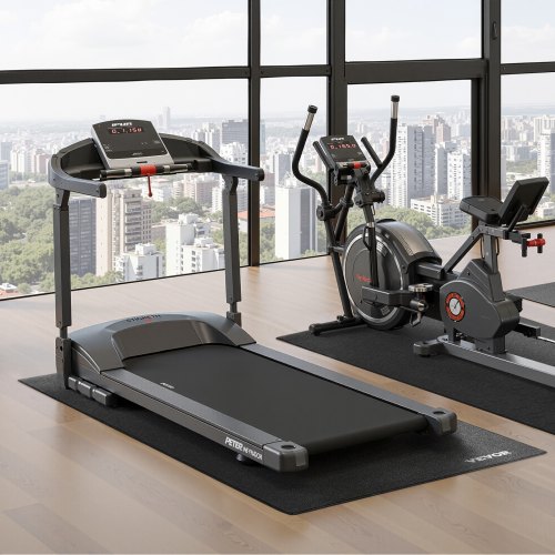Tapis De Protection Fitness 180x75 Cm – Robuste Pour Tapis Roulant, Vélo Et Poids