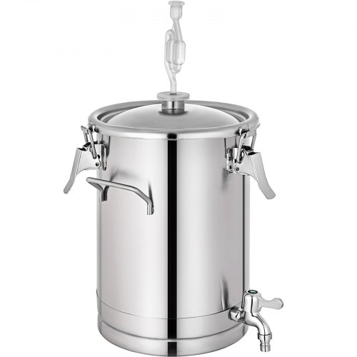 Seau à Fermentation 30L Avec Robinet - Pour Vin, Bière, Hydromel Maison, Échelle Inclus