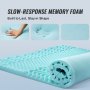 VEVOR Surmatelas Mousse Mémoire de Forme Gel Rafraîchissant Épaisseur 50,8 mm