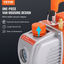 VEVOR Pompe à Vide Climatisation 100 L/min Pompe à Vide Frigoriste HVAC 150 W avec Kit Jauges et Tuyau Caoutchouc Tricolore 1440 tr/min Sac de Transport pour R134a Climatiseur Automobile Réfrigérateur