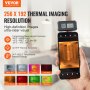 VEVOR Caméra Thermique pour Android, Résolution Infrarouge 256 x 192 IR avec Caméra Visuelle, Taux de Rafraîchissement 25 Hz Plage de Température -20°C - 550°C, IP54 pour Smartphone, Tablette Type-C