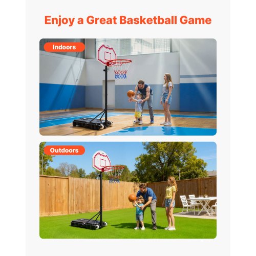 Panier De Basket-Ball Sur Pied Avec Poteau Panneau, Base De Lestage Sur Roulettes Hauteur R Glable 1 55 2 1 M Rouge Noir Panier De Basket-Ball Sur Pied Avec Poteau Panneau, Base De Lestage Sur Roulettes Hauteur R Glable 1 55 2 1 M Rouge Noir