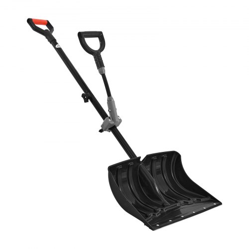 Pelle à Neige Portable CLISPEED Avec Poignée D - Démontable, Pour Voiture, Camping Et Déneigement, Noir