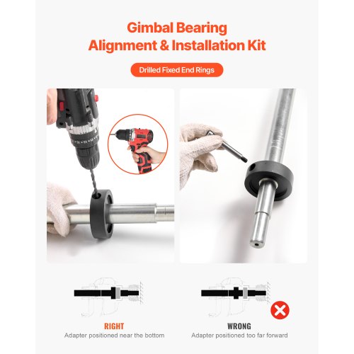 Outil D'alignement Pour Moteur Marine Mercruiser Alpha, Bravo, OMC - Avec Installateur De Roulement - Neuf
