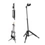 VEVOR Support de guitare sur pied pliable 900-1200 mm hauteur réglable 15 kg