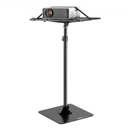 Support Mural Réglable Pour Projecteur - Support Rotatif Mini Pour Bureau, Canapé, Chambre, Hauteur Ajustable 24-40 Cm, Compatible Trépied 1/4 Pouce, Noir - 2