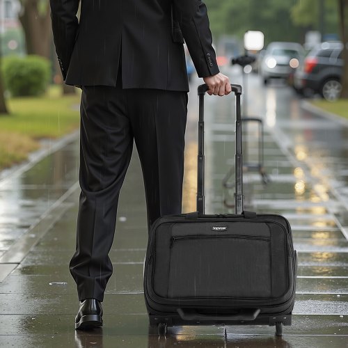 VEVOR Sac à Roulettes pour Ordinateur Portable Mallette pour PC 17