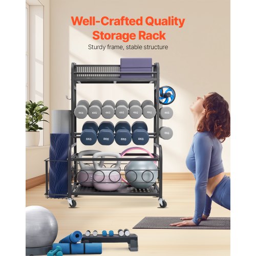 Support de rangement pour rouleaux de yoga en mousse, grand présentoir commercial pour la maison et la salle de sport, club de fitness, blanc avec