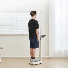 VEVOR Balance médicale numérique professionnelle pour poids et taille 227 kg