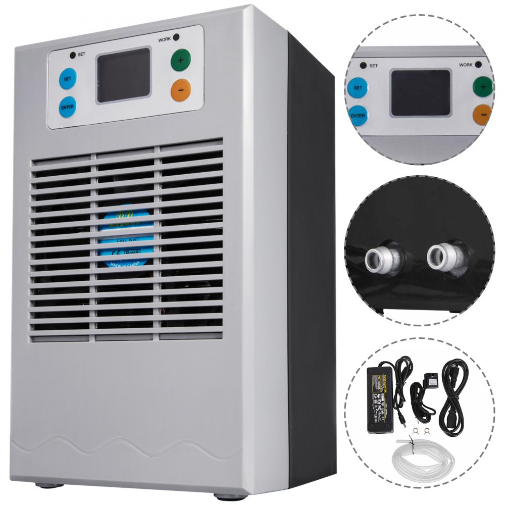 35l 100w Aquarium Refroidisseur D'eau Et Chaleur Chauffage Thermostat Chiller