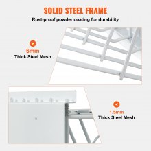 VEVOR Support de Plans de Construction Mural avec 12 Supports Pivotants Bureau