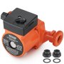 Vevor Pompe De Circulation D'eau Chaude Pompe De Recirculation En Fonte 220 V 72 W, Débit Maximal De 50 L/min, Hauteur De Refoulement Maximale De 4 M, Raccord Fileté De 1-1/2", Plage De Température De 2 °C À 110 °C, Trois Débits Réglables, Faible Bruit