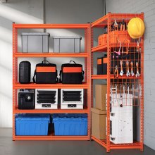 VEVOR Étagère de Rangement Garage Robuste Réglable 5 Niveaux Capacité 1134 kg