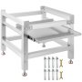 VEVOR Support pour Machine à Laver en Alliage d’aluminium Socle Machine à Laver Capacité 136kg Base pour Machine à Laver Stable Support pour Lave-Linge avec Plateau Socle Lave-Linge Sèche-Linge