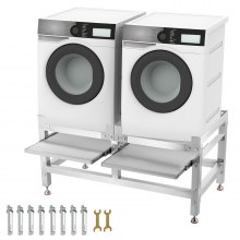 Base de machine à laver, Charge d'ours 300 kg socle de lave-linge socle  réglable