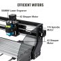 VEVOR Graveur Laser CNC 3018 500mW, Machine de gravure cnc bois, Machine CNC 3018 Pro GRBL Laser, pour graver des matériaux mous