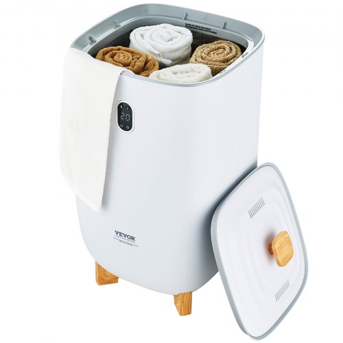 VEVOR SÈCHE SERVIETTES Seau Chauffe Serviette Portable 20 L pour Spa