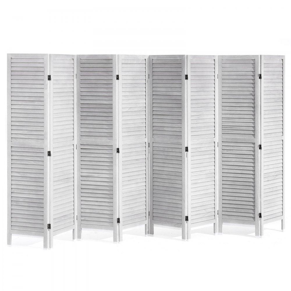Paravent Japonais 4 Panneaux VEVOR - Bois Massif, Motif Fleurs De Cerisier - Séparateur De Pièce Pliable