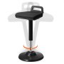 VEVOR Tabouret Oscillant Siège Réglable en Hauteur 62,5-87,5 cm pour Enfants