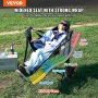 VEVOR Chaise Hamac de Camping Pliante Capacité de Charge 136kg avec Repose-pieds