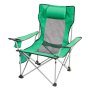 VEVOR Chaise de Camping Inclinable Portable 150 kg pour Maison Extérieur Vert